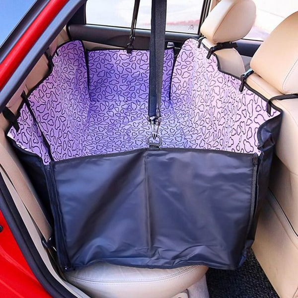 Fabric Car Pet Seat Cover Dog Car Back Seat Carrier